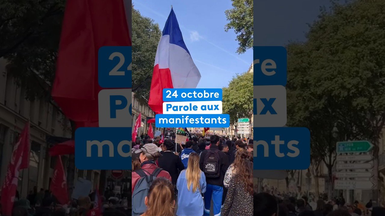 24 octobre : parole aux manifestants