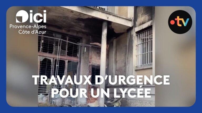 400 000 euros de travaux d’urgence pour un établissement incendié pendant le mouvement lycéen