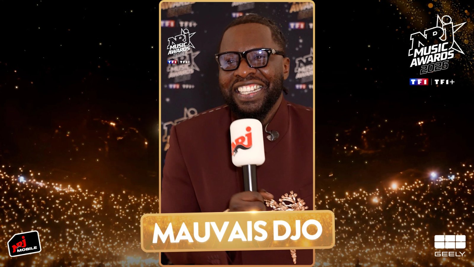 60 secondes à Cannes avec Mauvais Djo : « Quand on était petit, on regardait les NRJ Music Awards »