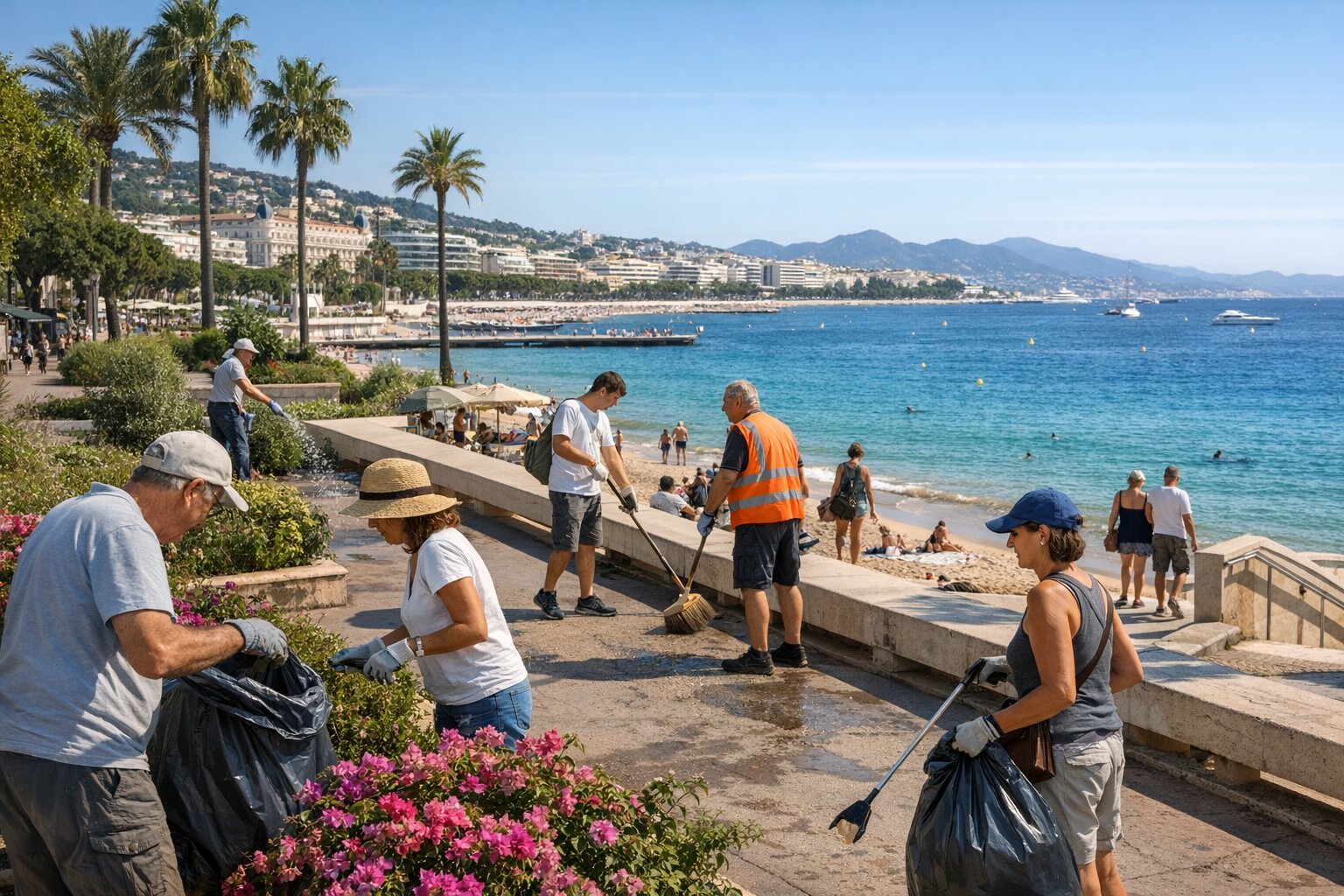 À Cannes, faire du civisme un engagement de tous les jours