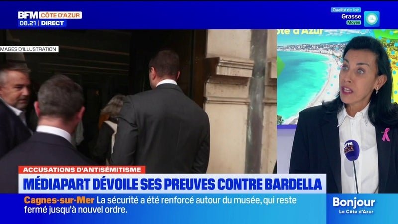 Affaire Bardella : la maire (RN) de Menton dénonce une campagne de déstabilisation