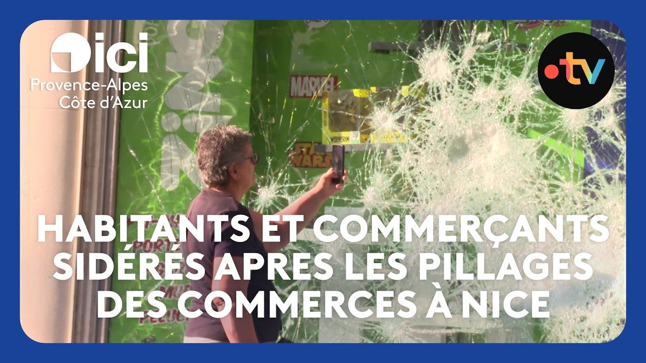 Après les pillages du 17 octobre à Nice, les habitants et les commerçants sont sidérés
