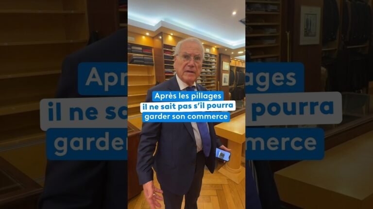 Après les pillages, il ne sait pas s&rsquo;il pourra garder son commerce