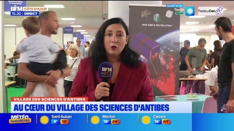 Au cœur du Village des Sciences d&rsquo;Antibes