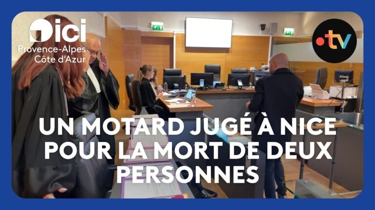 Au procès du motard impliqué dans la mort de deux personnes sur la promenade des Anglais à Nice