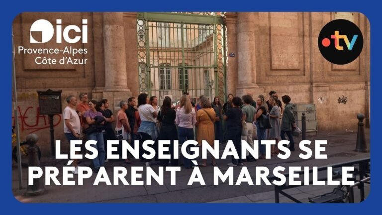 Blocage des lycées : les enseignants se préparent à la mobilisation à Marseille