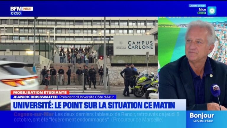 Blocages à l’Université Côte d’Azur: une centaine d’étudiants mobilisés