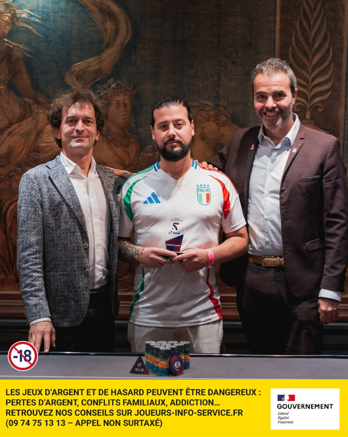 BPT Cannes: Kevin Bufali Remporte le Fivebet Mystery Bounty