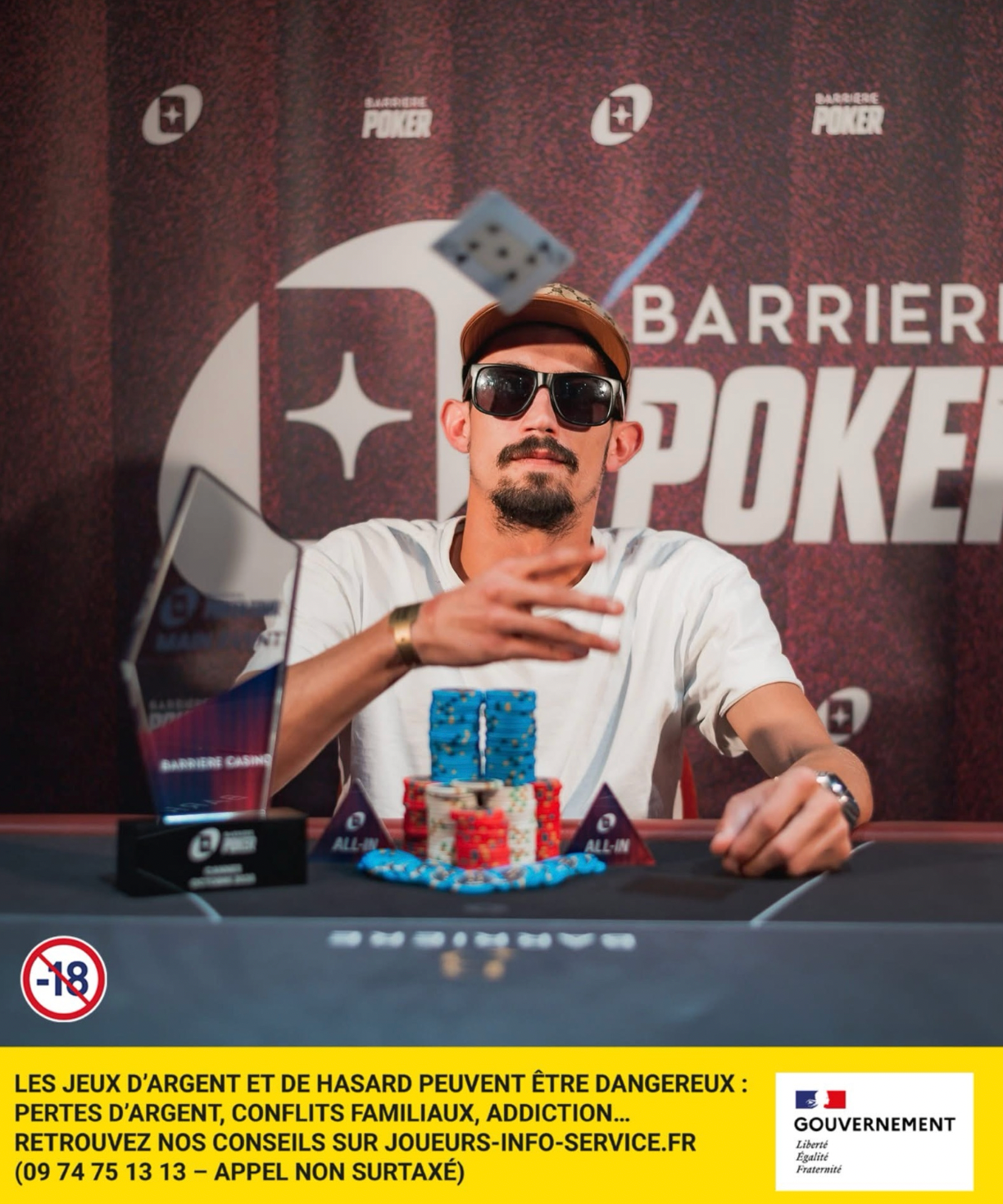 BPT Cannes:  Tom Pascal Décroche son Premier Titre Live et 14 819 €