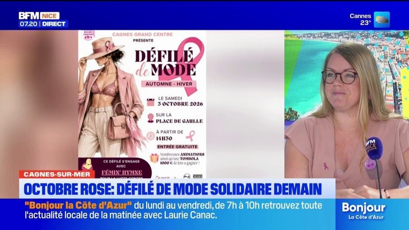 Cagnes-sur-Mer : un défilé de mode pour soutenir la lutte contre le cancer du sein