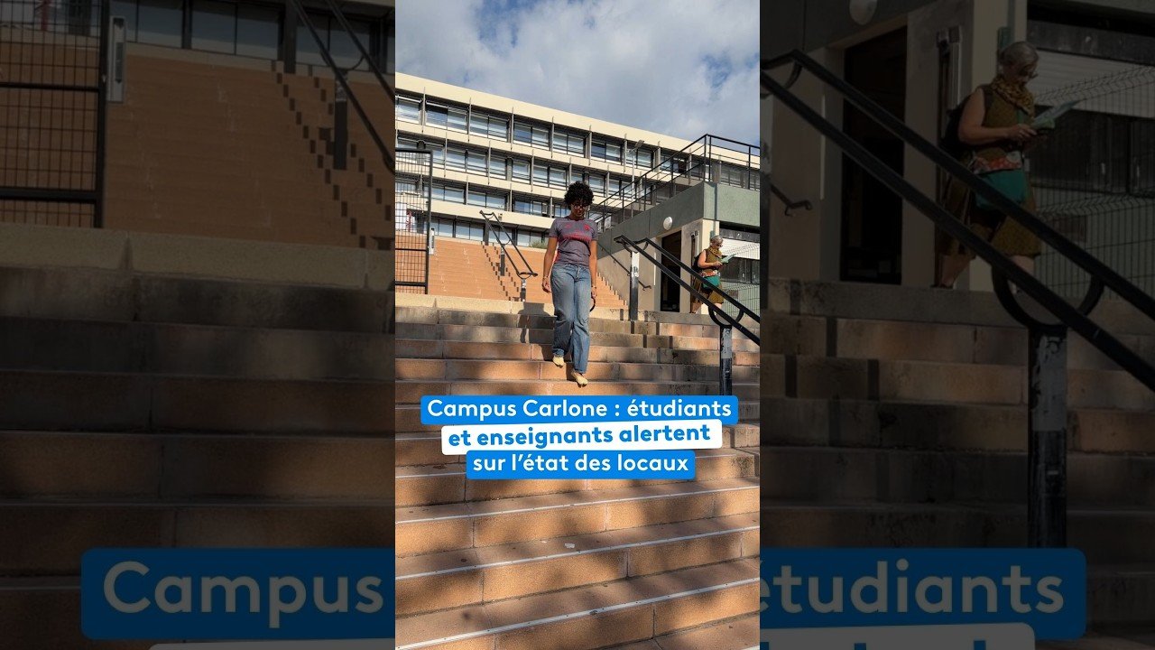 Campus Carlone : étudiants et enseignants alertent sur l&rsquo;état des locaux