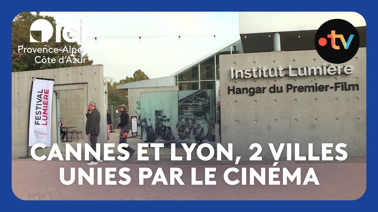 Cannes et Lyon, deux villes unies par leurs festivals de cinéma