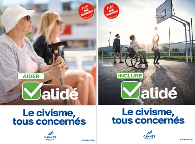 Cannes : la mairie lance une campagne pour le civisme