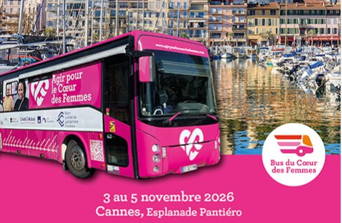 Cannes : Un dépistage gratuit pour les femmes avec le Bus du Cœur