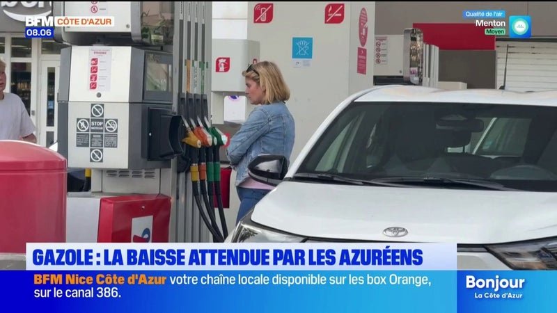Carburants : le prix du gazole attendu en baisse de 12 à 18 centimes dès le 1er novembre