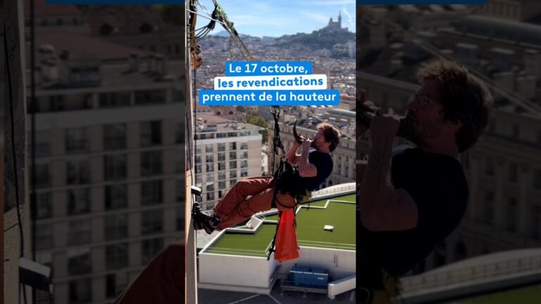 Ce 17 octobre, les revendications prennent de la hauteur