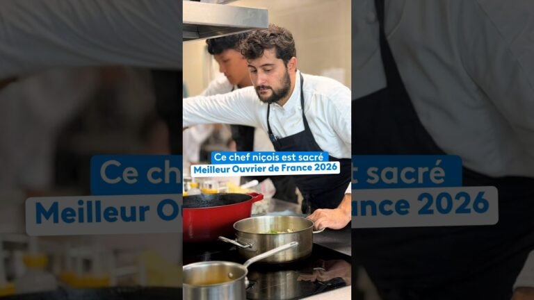 Ce chef niçois est sacré Meilleur Ouvrier de France 2026