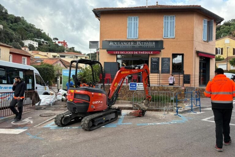 « Ces travaux sont nécessaires mais risquent d’impacter l’activité » : à Théoule-sur-Mer, le long chantier de lutte contre les inondations inquiète certains commerçants