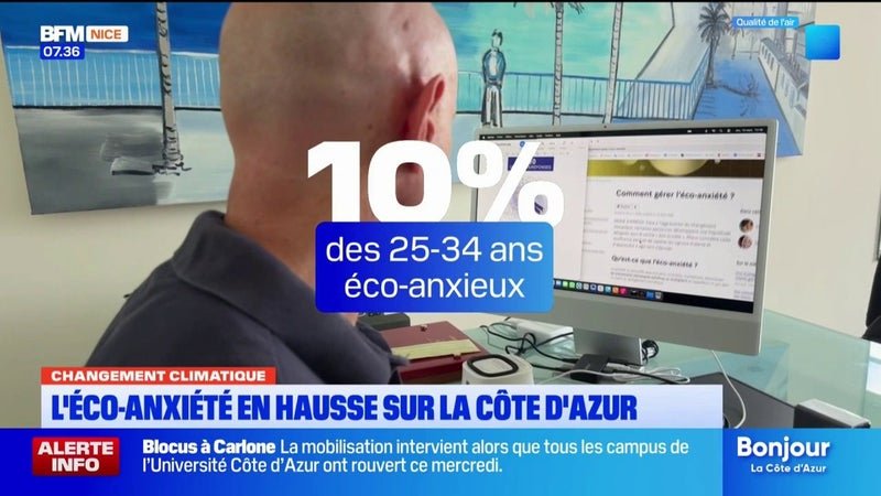 Changement climatique : l’éco-anxiété gagne du terrain chez les jeunes