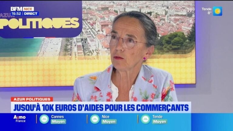 Commerces à Nice: « ces aides sont bienvenues » après les pillages, selon Juliette Chesnel-Leroux