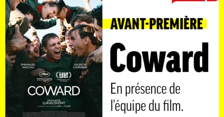 Concours | Gagnez vos places pour l’avant-première de “Coward”, le nouveau film de Lukas Dhont primé à Cannes