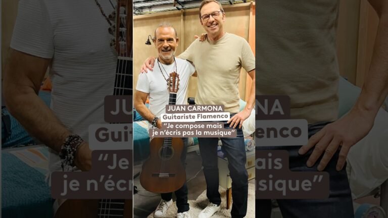 #Confidences avec le guitariste flamenco Juan Carmona : « Je compose la musique, je ne l&rsquo;écris pas »