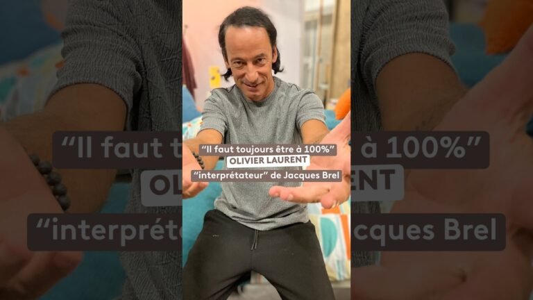 #Confidences : Olivier Laurent à 100% pour redonner vie à Jacques Brel dans « BREL ! Le spectacle »
