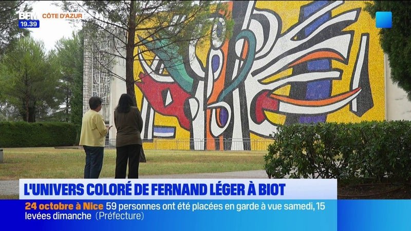 Dans ce long format, découvrez l&rsquo;univers coloré de Fernand Léger à Biot