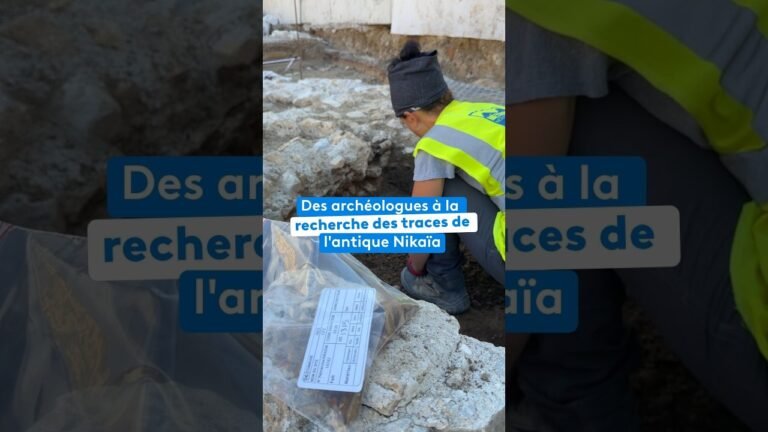 Des archéologues à la recherche des traces de l&rsquo;antique Nikaïa
