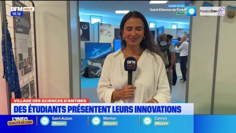 Des étudiants de l&rsquo;école des Mines présentent leurs innovations au village des sciences