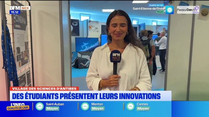Des étudiants de l&rsquo;école des Mines présentent leurs innovations au village des sciences