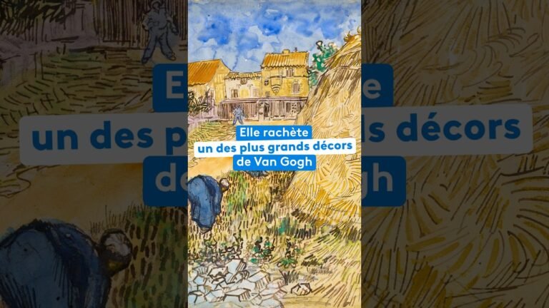 Elle rachète un des plus grands décors de Van Gogh