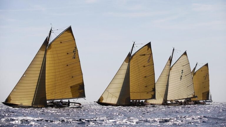EN IMAGES. Régates Royales. L’autre festival de Cannes, mais à la voile classique !