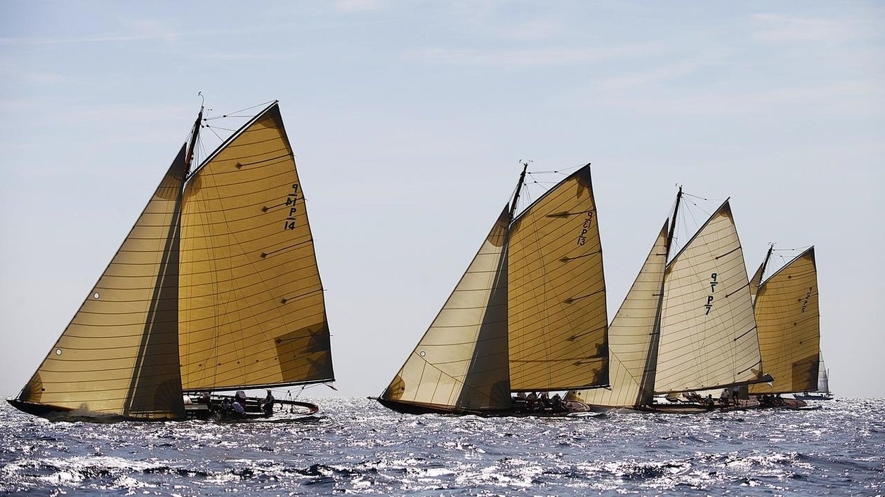 EN IMAGES. Régates Royales. L’autre festival de Cannes, mais à la voile classique !