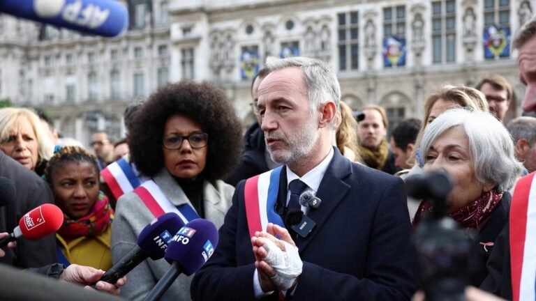 EN IMAGES. Violences du 17 octobre : Paris, Cannes, Brest… Plusieurs rassemblements organisés devant les mairi