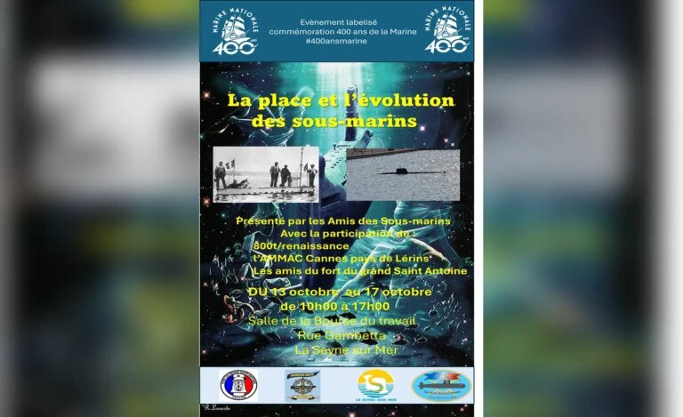 Exposition sous-marins à Cannes : plongée dans l&rsquo;histoire