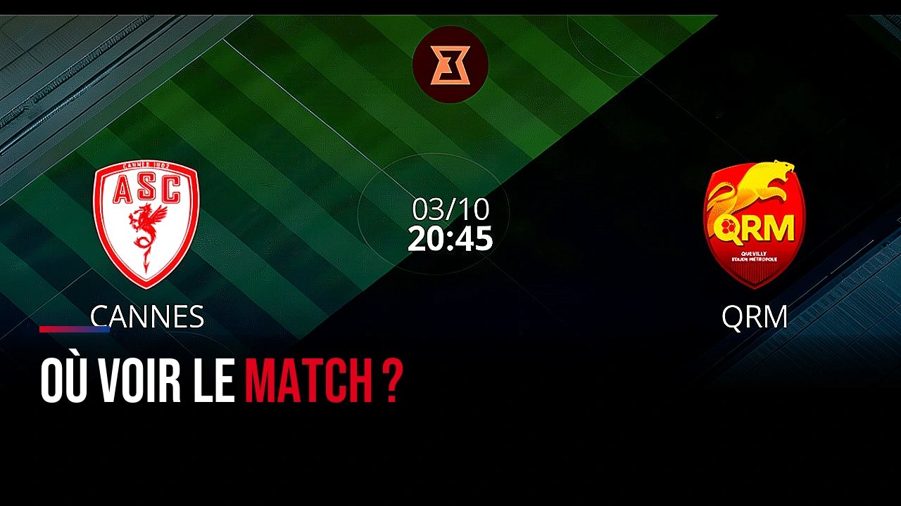 Football | Cannes – Quevilly : Chaîne, streaming, où voir le match et à quelle heure en France ?