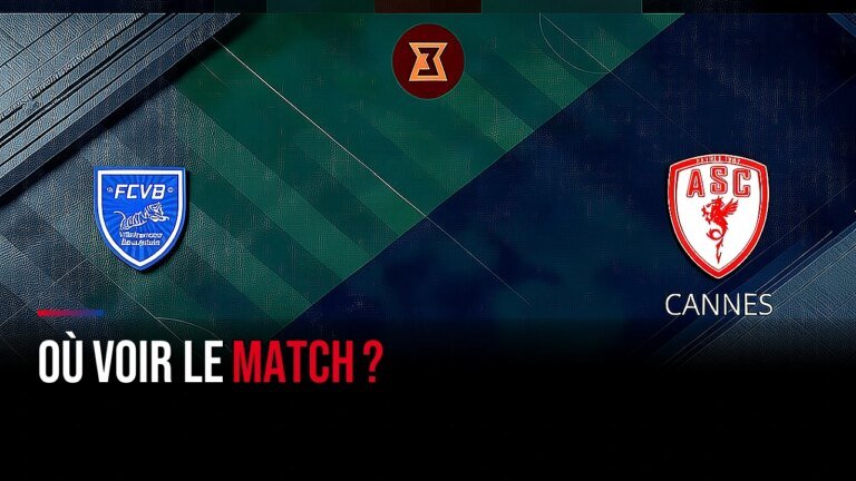 Football | Villefranche-s.-S. – Cannes : Chaîne, streaming, où voir le match et à quelle heure en France ?