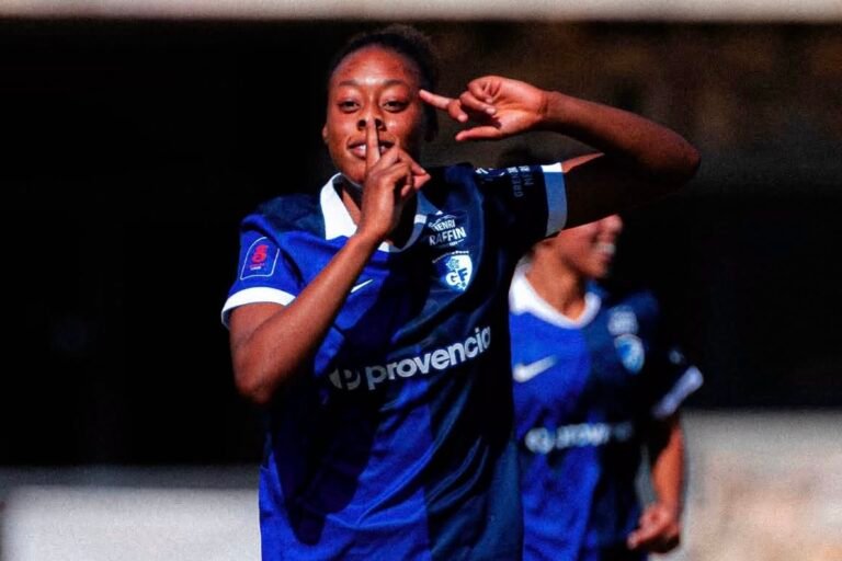 « Ils n’allaient pas la faire jouer » : le triplé plus que symbolique d’Angela Malaussena (GF38) face à Cannes, son ancien club