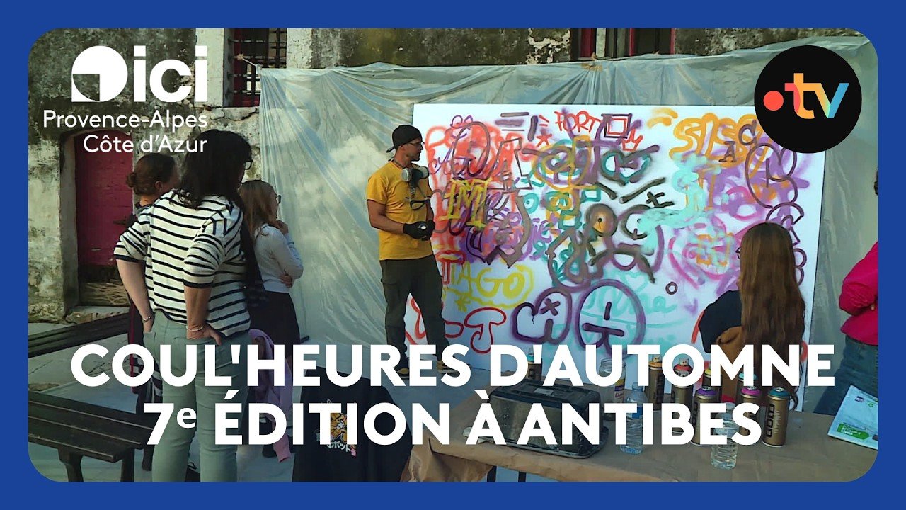 Initiation au street art et fresques au Fort Carré : Coul&rsquo;Heures d&rsquo;Automne 7ᵉ édition à Antibes