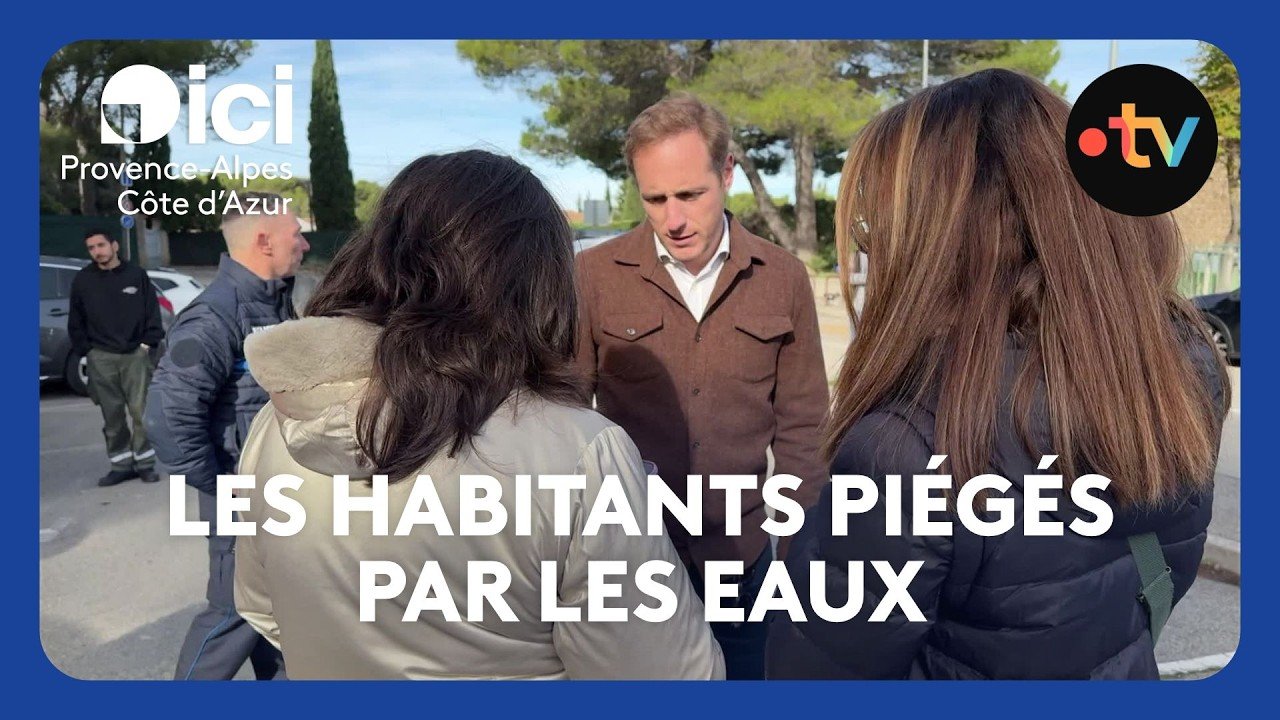 Intempéries : des habitants piégés par la montée des eaux