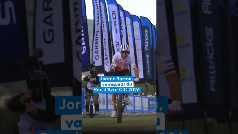 Jordan Sarrou remporte le Roc d&rsquo;Azur CIC pour la sixième fois