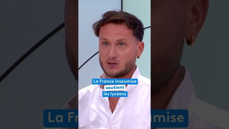 La France insoumise soutient les lycéens