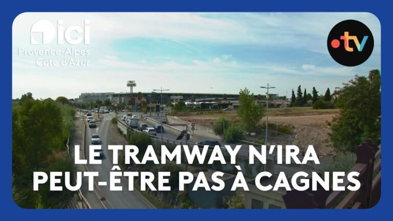 La ligne 4 du tramway de Nice n&rsquo;ira peut-être pas à Cagnes-sur-Mer