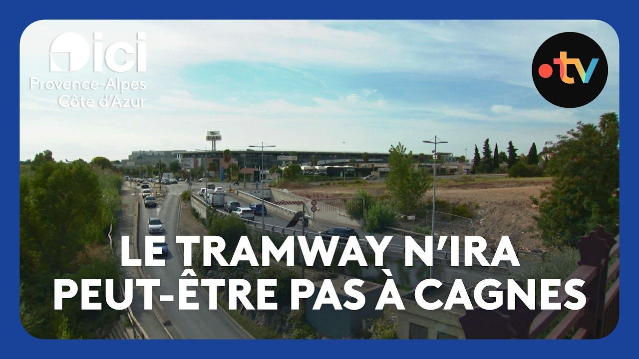 La ligne 4 du tramway de Nice n&rsquo;ira peut-être pas à Cagnes-sur-Mer