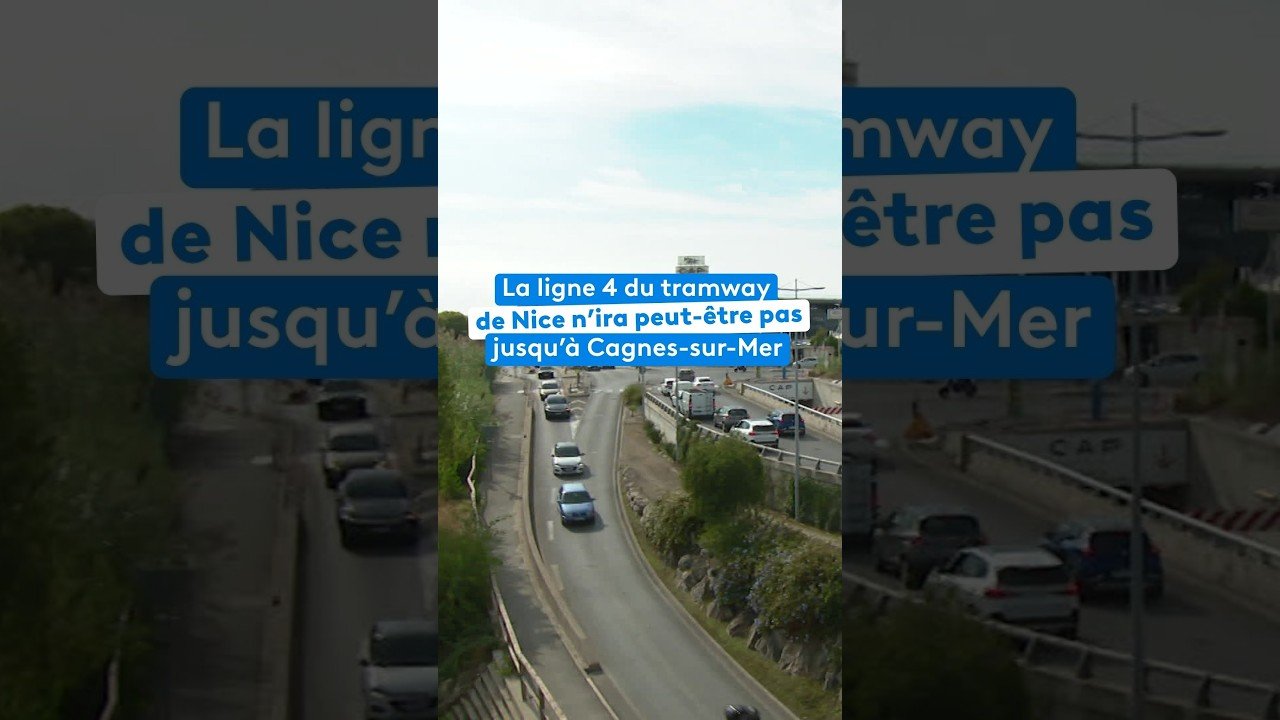 La ligne 4 du tramway n&rsquo;ira peut-être pas à Cagnes-sur-Mer
