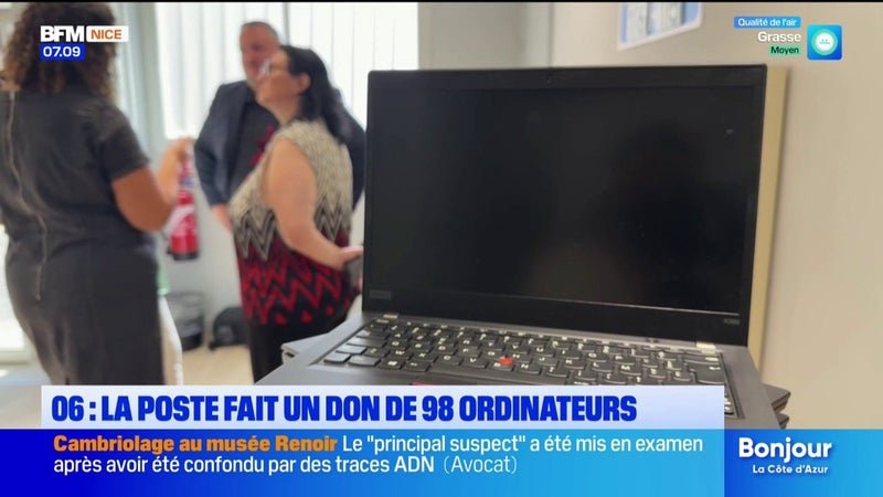 La Poste fait un don de 98 ordinateurs en seconde vie pour lutter contre la fracture du numérique