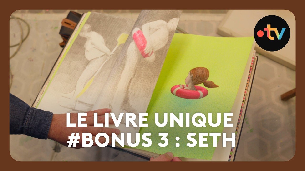 LE LIVRE UNIQUE – BONUS#3 : Interview inédite du street artiste SETH ✨