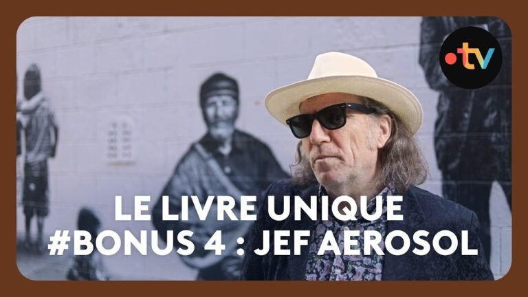 LE LIVRE UNIQUE – BONUS#4 : Interview inédite avec le street artiste JEF AEROSOL (+JonOne) 🕶️