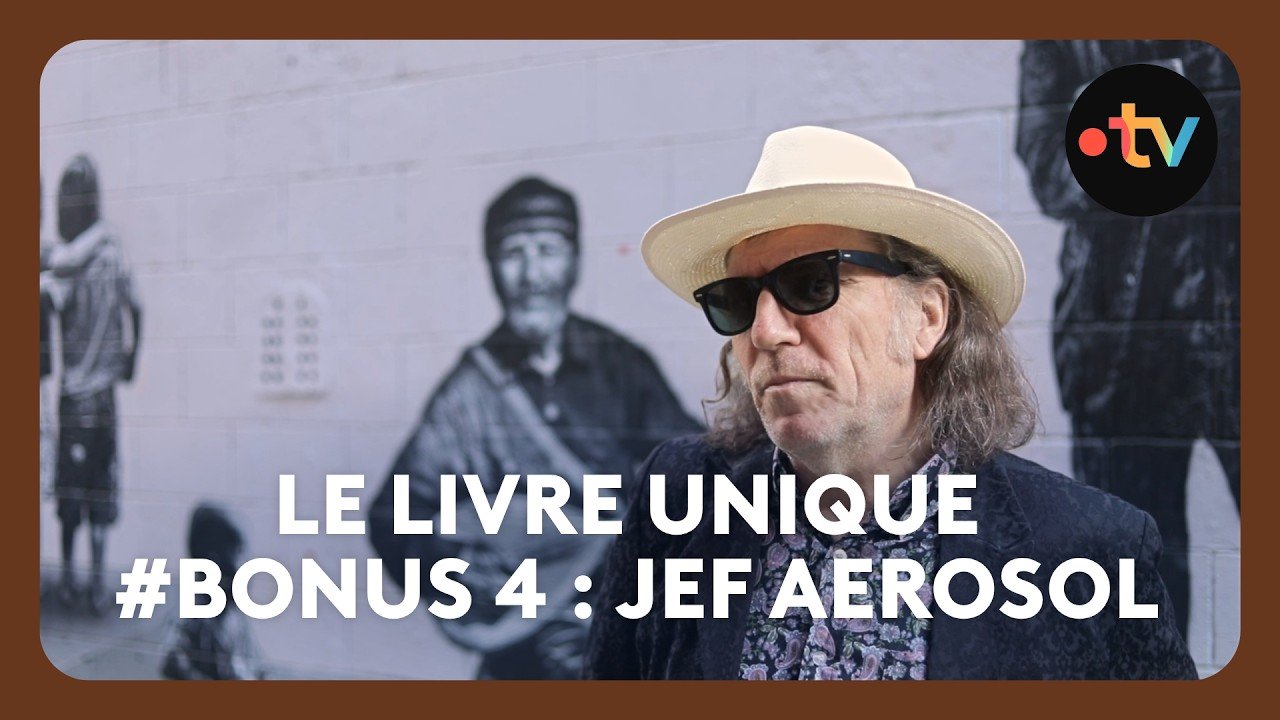LE LIVRE UNIQUE – BONUS#4 : Interview inédite avec le street artiste JEF AEROSOL (+JonOne) 🕶️